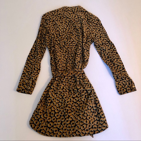 DVF Laney Cord Shirt Dress - Picture 3 of 10